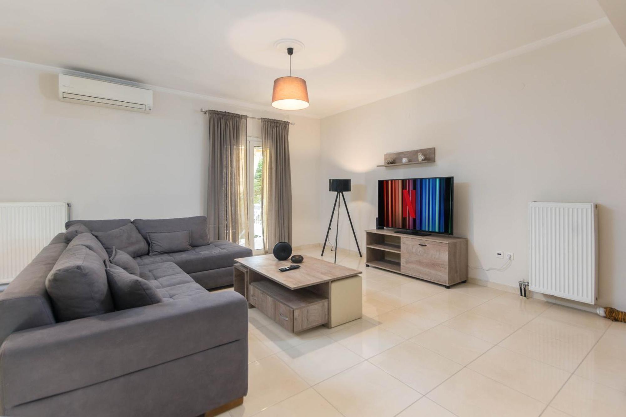 AlepouΔιωροφη Μεζονετα-2Km Απο Το Κεντρο-Iliana Houseアパートメント エクステリア 写真